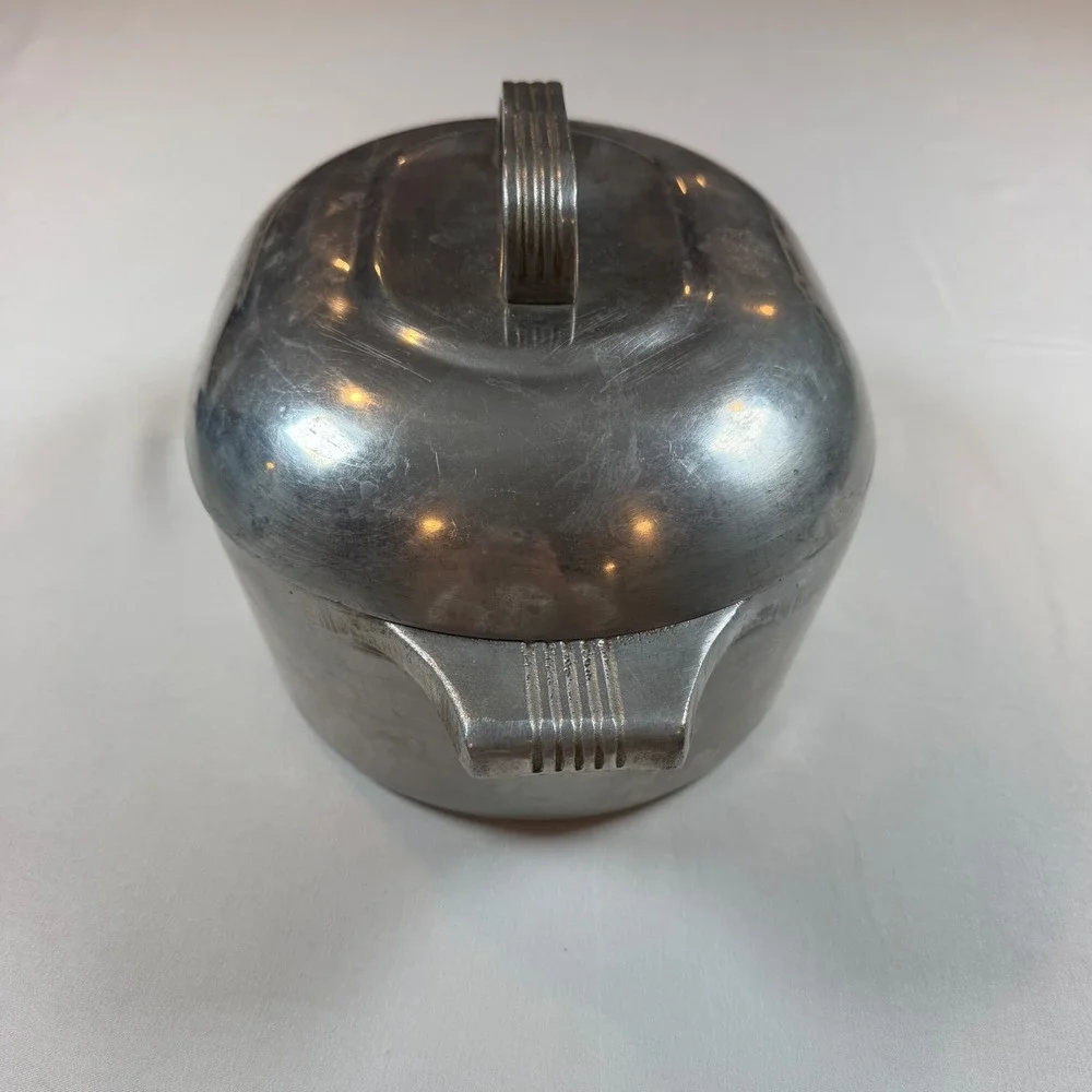 Wagner Ware Sidney 0 Magnalite Roasterette 4263 Vtg Aluminum Oval Roaster w/ Lid